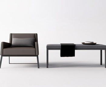 Modern Single Sofa-ID:349492073