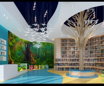 Modern Kindergarten Hall-ID:419867995