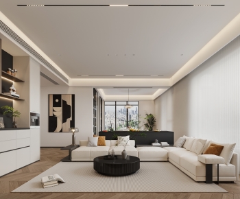 Modern A Living Room-ID:531445031