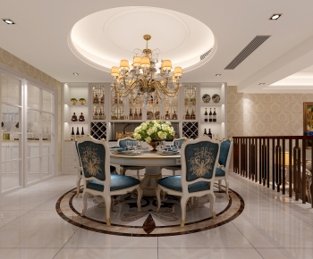 European Style Dining Room-ID:951695922