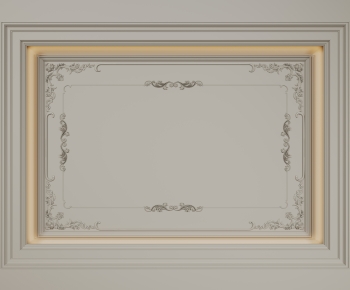 French Style Suspended Ceiling-ID:531904944