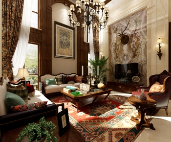 European Style A Living Room-ID:173091895