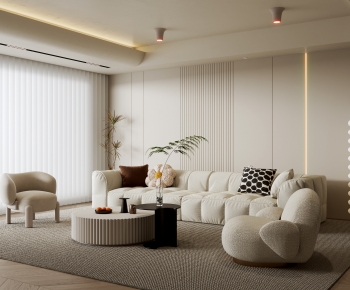 Modern A Living Room-ID:813290125