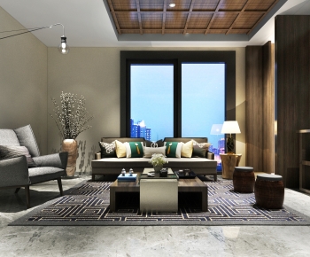 Modern A Living Room-ID:212477927