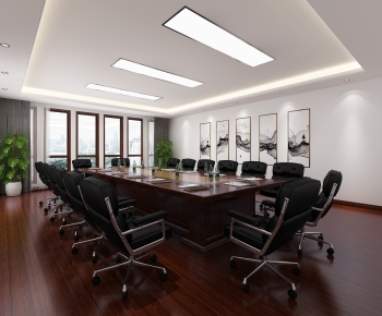 New Chinese Style Meeting Room-ID:351355084