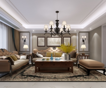 American Style A Living Room-ID:558217054