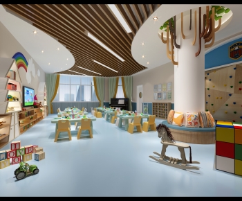 Modern Children's Playroom-ID:854589944