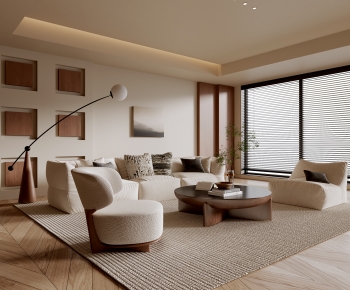 Modern A Living Room-ID:115211048