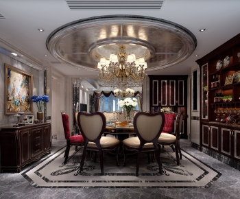 European Style Dining Room-ID:327243092