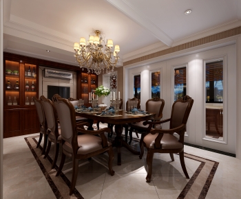 European Style Dining Room-ID:847601892