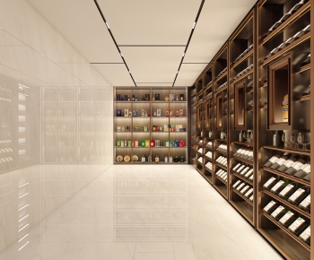 Modern Wine Cellar/Wine Tasting Room-ID:765491012