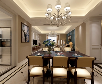 American Style Dining Room-ID:747967961