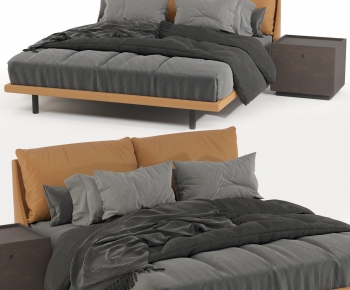 Modern Double Bed-ID:416069985