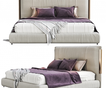 Modern Double Bed-ID:203012942