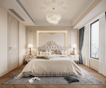 French Style Bedroom-ID:440244916