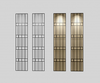 Modern Metal Screen Partition-ID:527569062