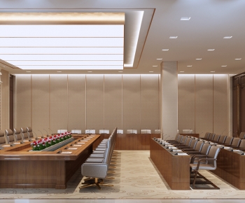 New Chinese Style Meeting Room-ID:220748909