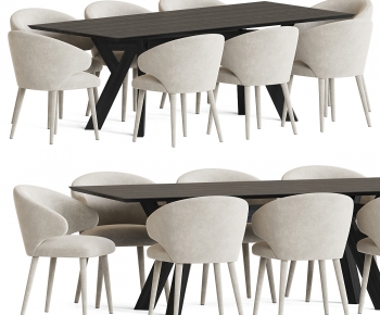 Modern Dining Table And Chairs-ID:240045076