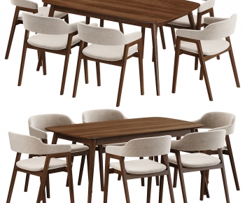 Modern Dining Table And Chairs-ID:278101928