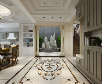 European Style Hallway-ID:915756945