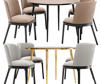 Modern Dining Table And Chairs-ID:839692125