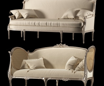 Simple European Style A Sofa For Two-ID:545305974