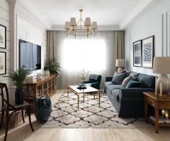 American Style A Living Room-ID:333637004