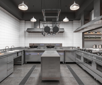 Modern Central Kitchen-ID:108109008