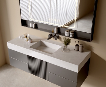 Modern Bathroom Cabinet-ID:214399106