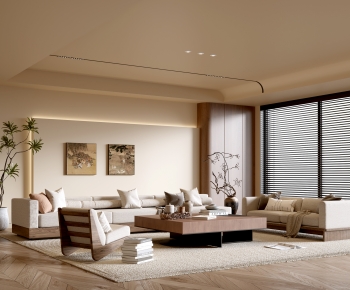 Modern A Living Room-ID:463526019