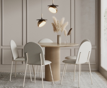 Modern Dining Table And Chairs-ID:542449007