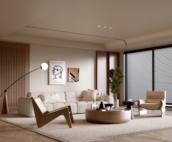 Modern A Living Room-ID:647536994