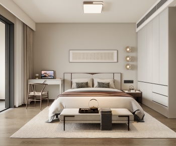 New Chinese Style Bedroom-ID:288368946