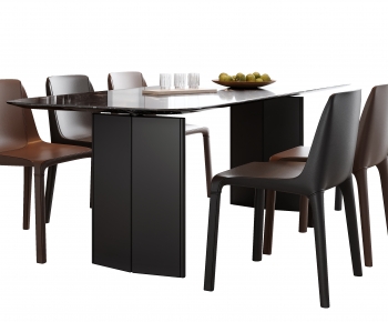 Modern Dining Table And Chairs-ID:134958035