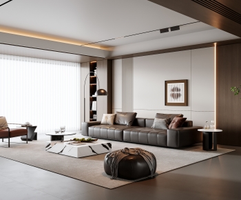 Modern A Living Room-ID:628444912