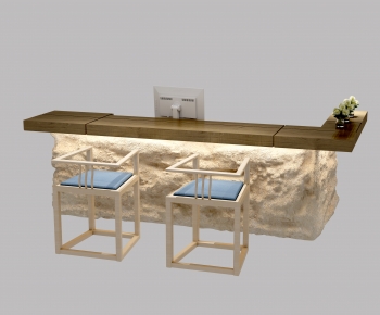 Modern Reception Desk-ID:578389885