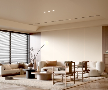 Modern A Living Room-ID:716784958