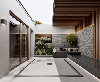 Modern Courtyard/landscape-ID:447326906