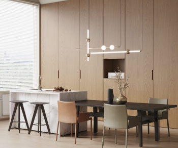 Modern Dining Room-ID:740421062