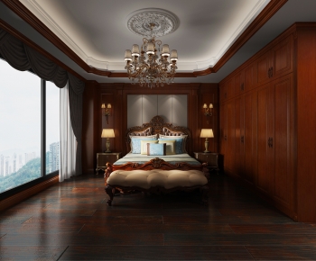 European Style Bedroom-ID:753619916