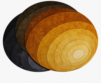 Modern Circular Carpet-ID:422580003