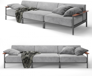 Modern Three-seat Sofa-ID:962985042