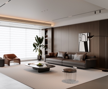 Modern A Living Room-ID:455431946