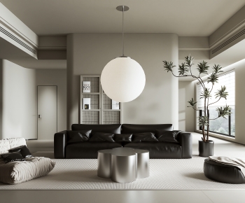 Modern A Living Room-ID:679505111