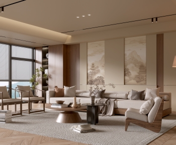 Modern A Living Room-ID:475796943