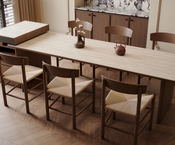 Modern Dining Table And Chairs-ID:113784073