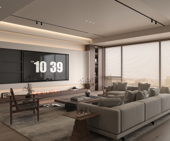 Modern A Living Room-ID:726094013