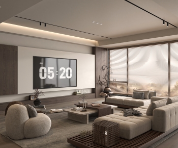 Modern A Living Room-ID:105669577