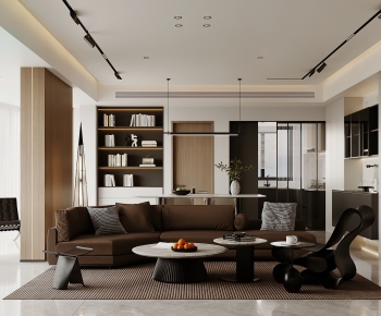 Modern A Living Room-ID:583429314