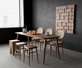 Modern Dining Table And Chairs-ID:667588958